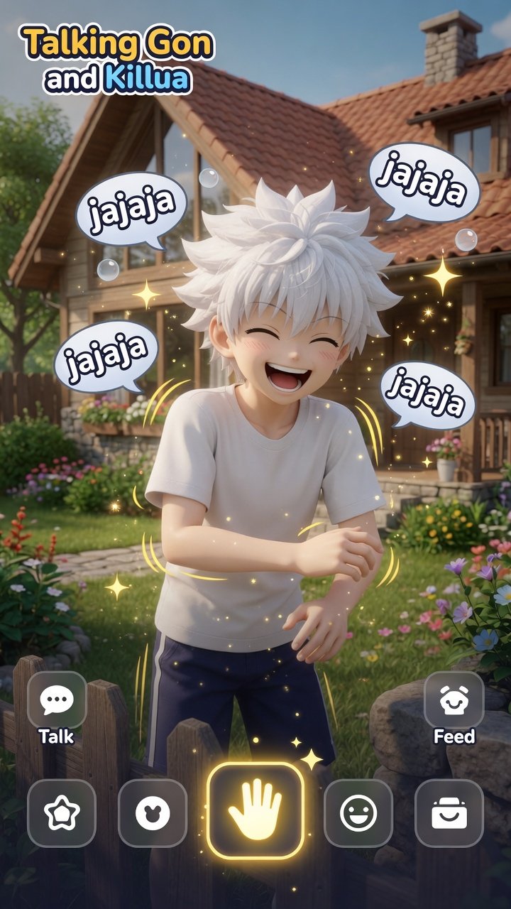 Cosquillas a Killua